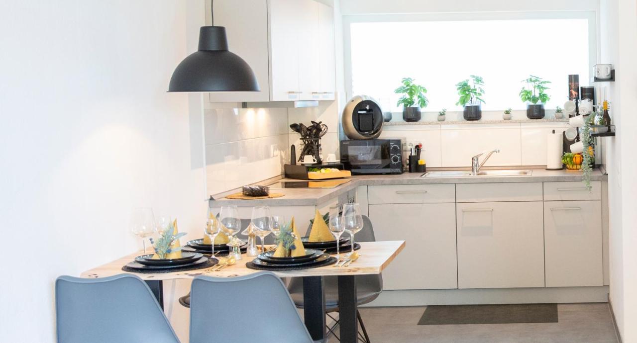 Customflats - Tiefgarage - Terrasse - Uninaehe Leilighet Ulm Eksteriør bilde
