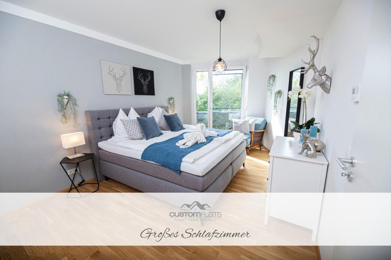 Customflats - Tiefgarage - Terrasse - Uninaehe Leilighet Ulm Eksteriør bilde