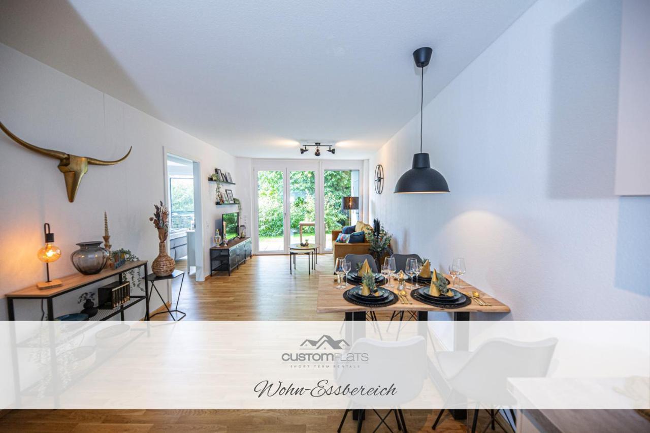 Customflats - Tiefgarage - Terrasse - Uninaehe Leilighet Ulm Eksteriør bilde